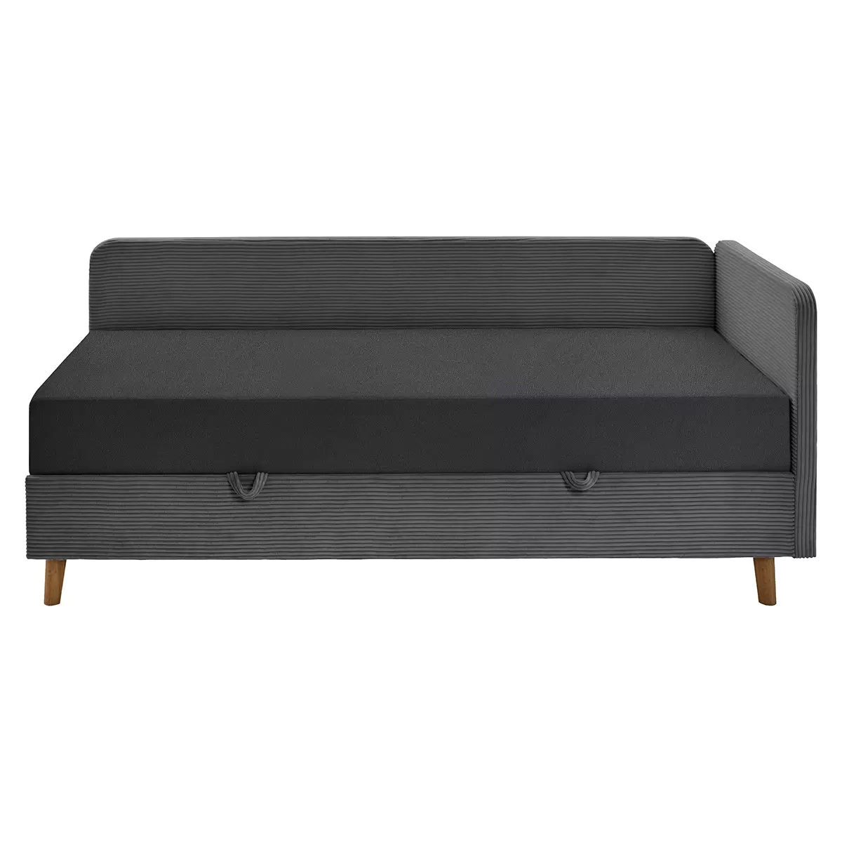 Polsterliege Cabana 120x200 Dunkelgrau