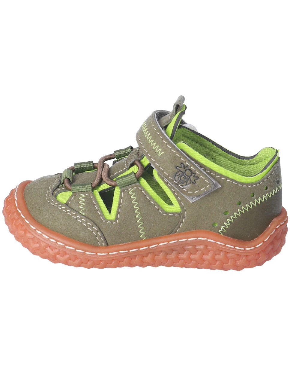 Barfußschuhe JERRY in oliv/acido