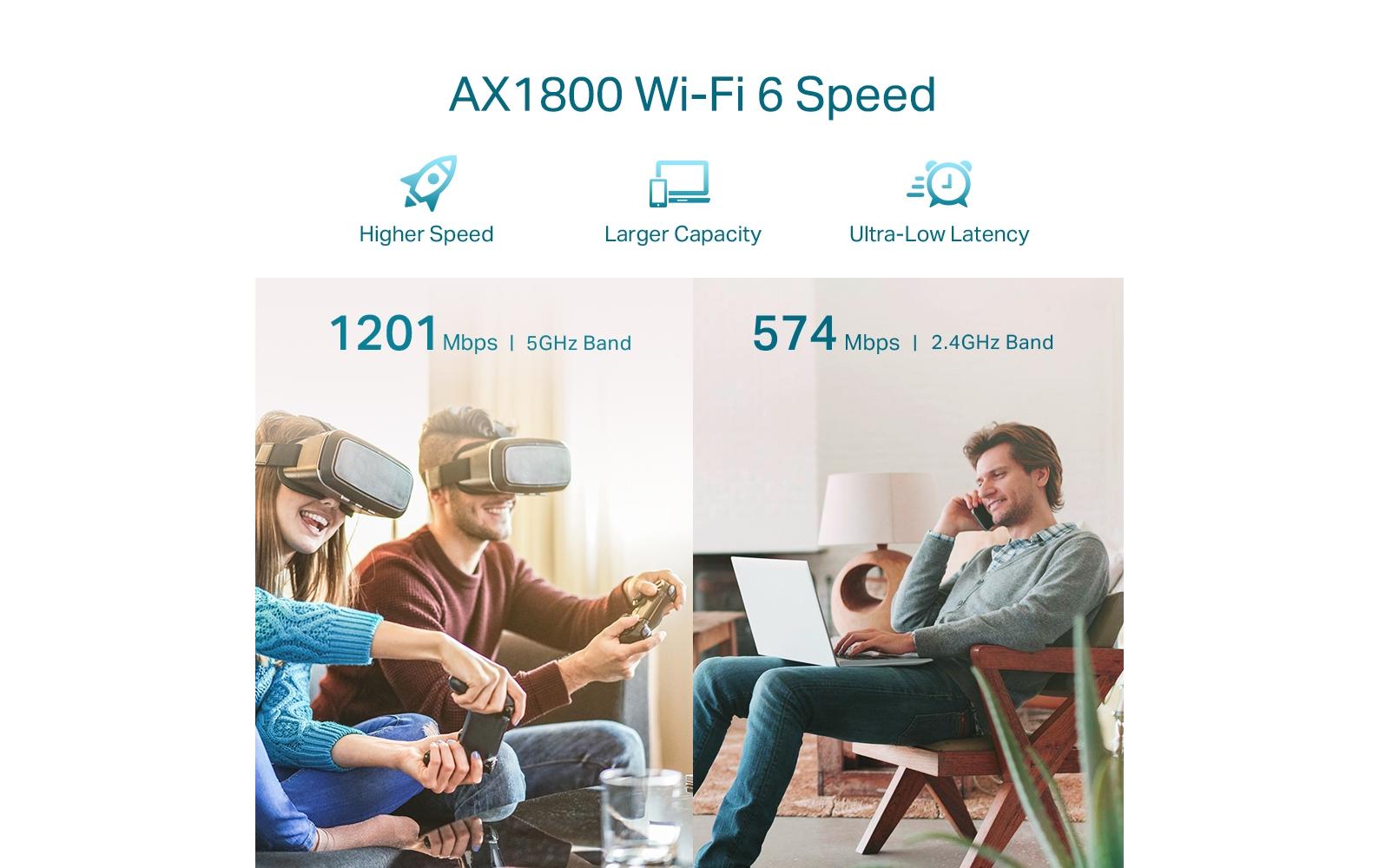 WLAN-Mesh-Repeater RE605XAX1800 Dualband-WLAN-Repeater