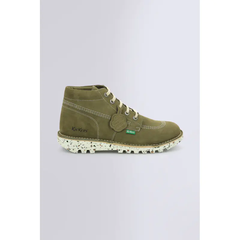 NEORALLYE KAKI BOTTINES Cuir Homme