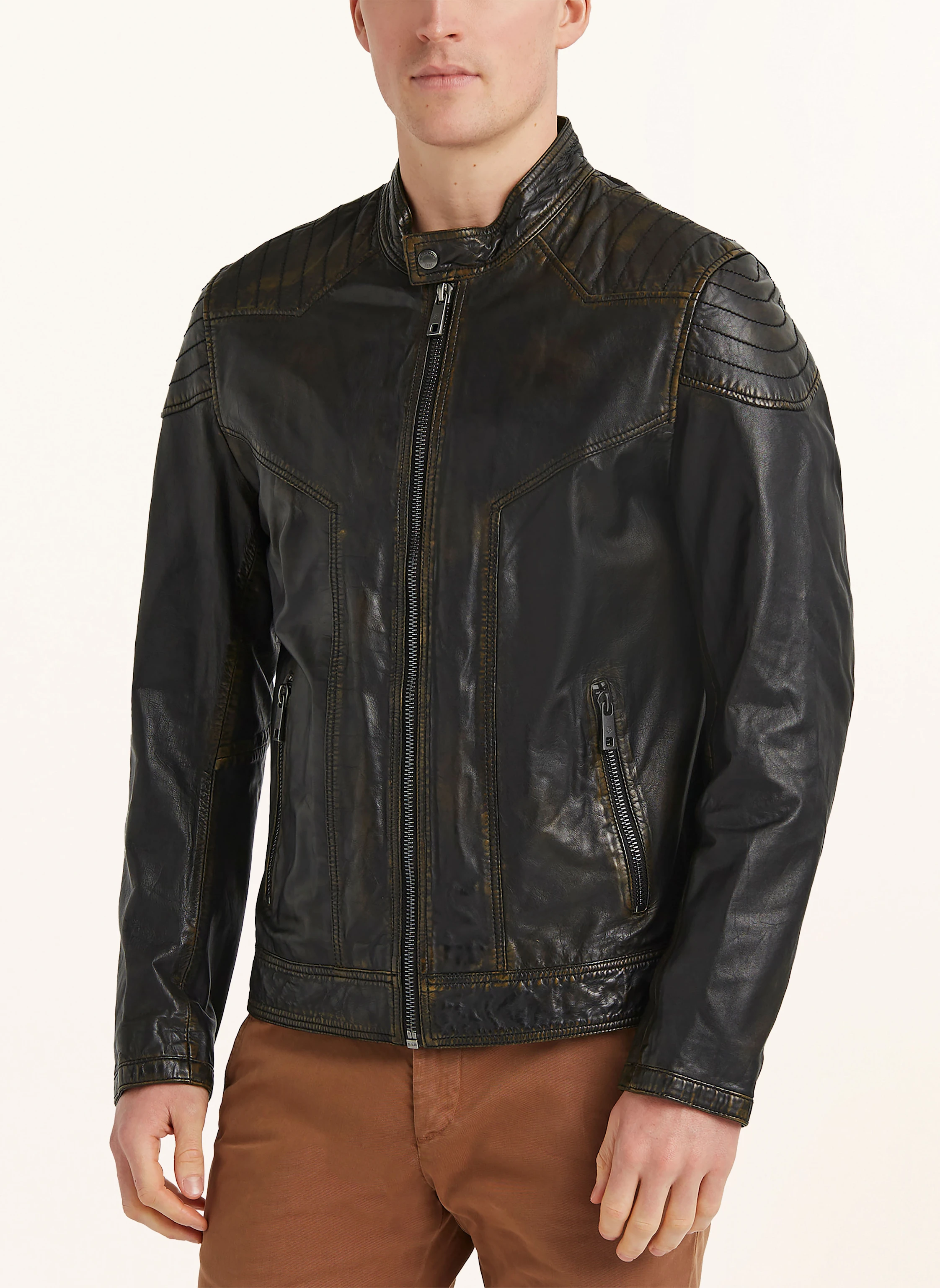 MILESTONE Lederjacke MSARLINGTON