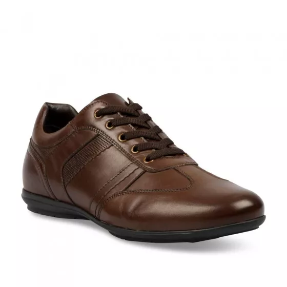 Derbies MARRON NEOSOFT HOMME CUIR
