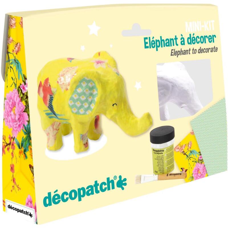 Mini-kit éléphant - Jaune