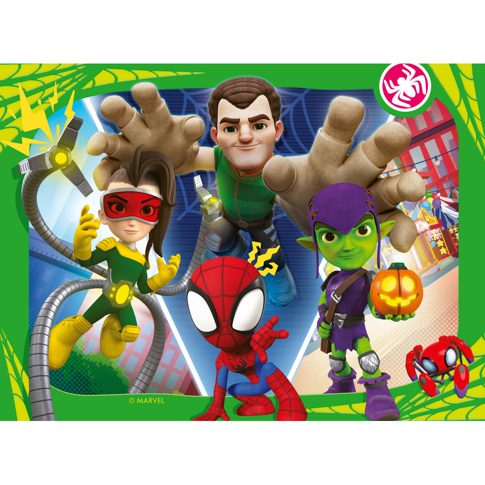 Ravensburger puzzel Spidey & His Amazing Friends - 12 + 16 + 20 + 24 stukjes