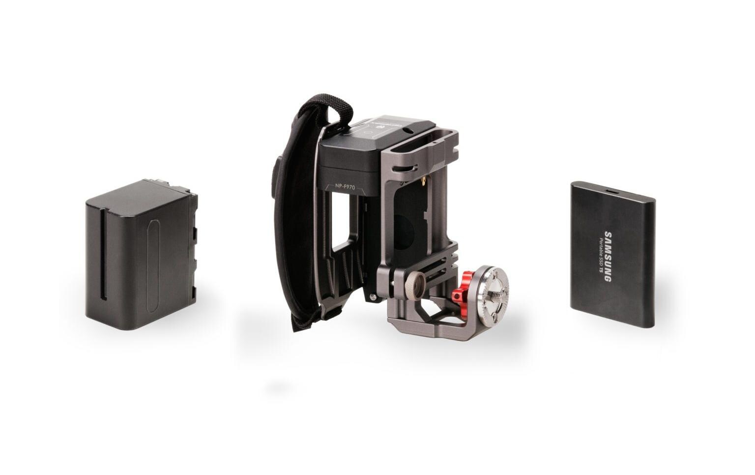 TA-SH2-97-G HandgriffSeitlicher Power-Griff Typ II (NP-F970)