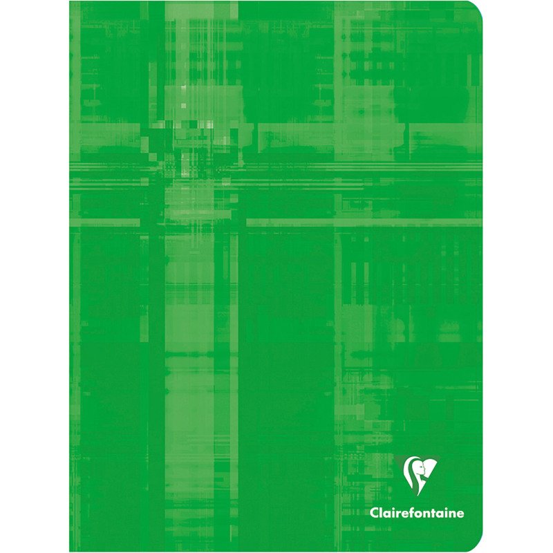Cahier piqué Clairefontaine Metric 17 x 22 cm grands carreaux 96 pages