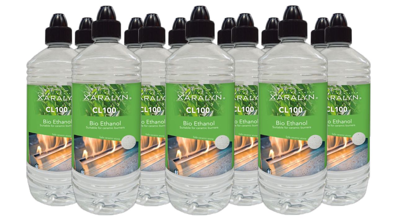 24 Flessen Bio Ethanol Brandvloeistof