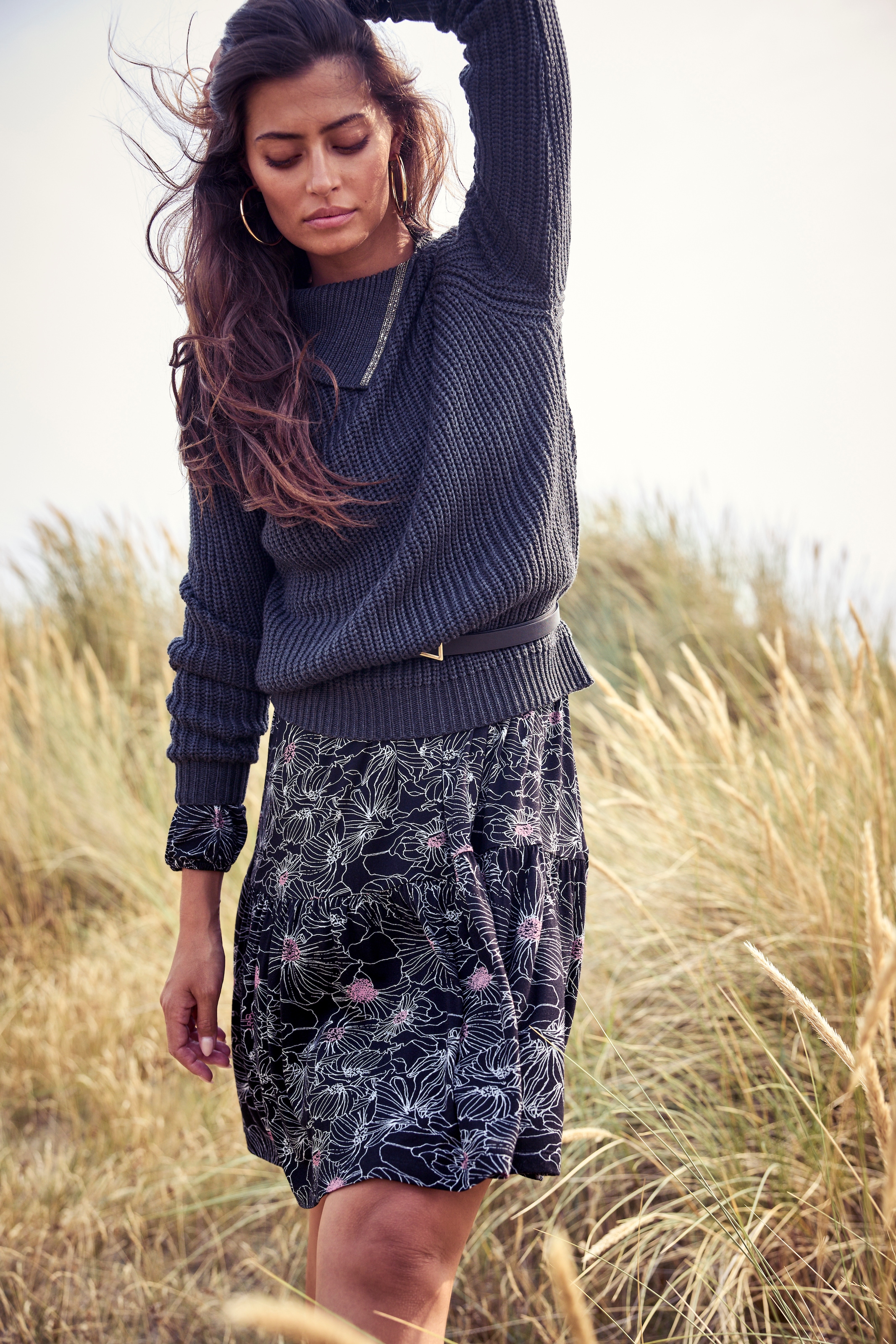 Laura Scott Strickpullover , mit elegantem Glitzerdetail