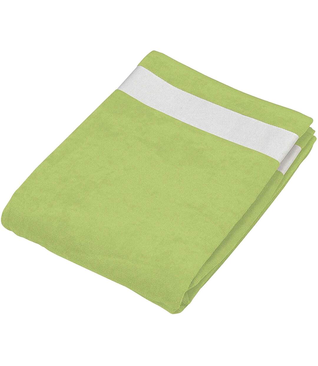 Drap de plage coton - K118 - vert lime