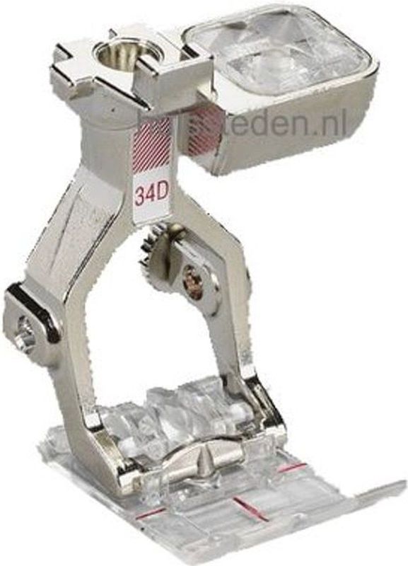 Bernina - 34D - Terugtransportvoet - Transparant