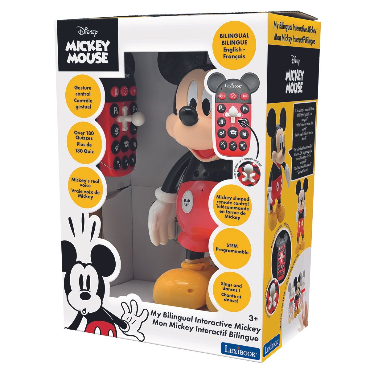 Robot Mickey interactif et éducatif