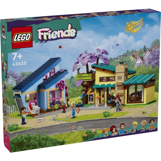 LEGO® Friends 42620 - Ollys und Paisleys Familien Haus