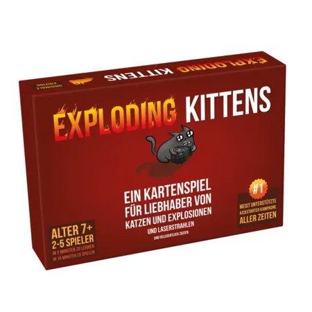 Asmodee Kartenspiel Exploding Kittens