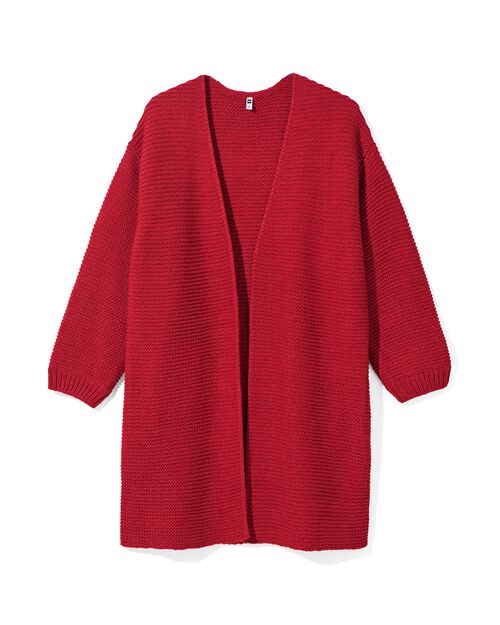 gilet structuré pour femme rouge