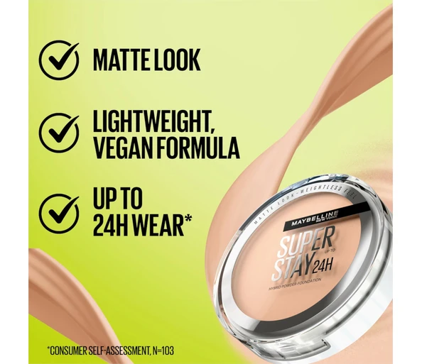 Maybelline Super Stay 24H Hybrid Powder-Foundation60 Caramel