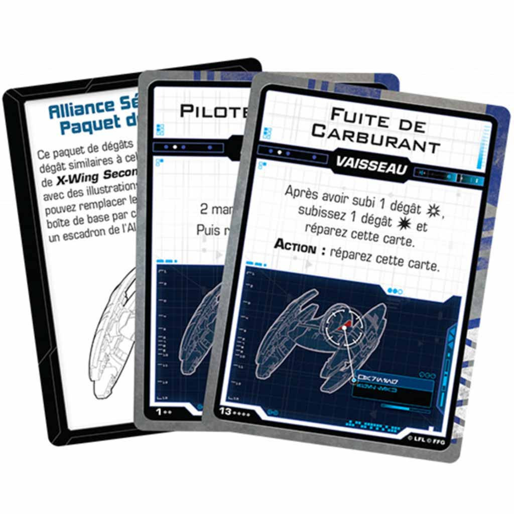 X-Wing 2.0 - Paquet de Dégâts Alliance Séparatiste