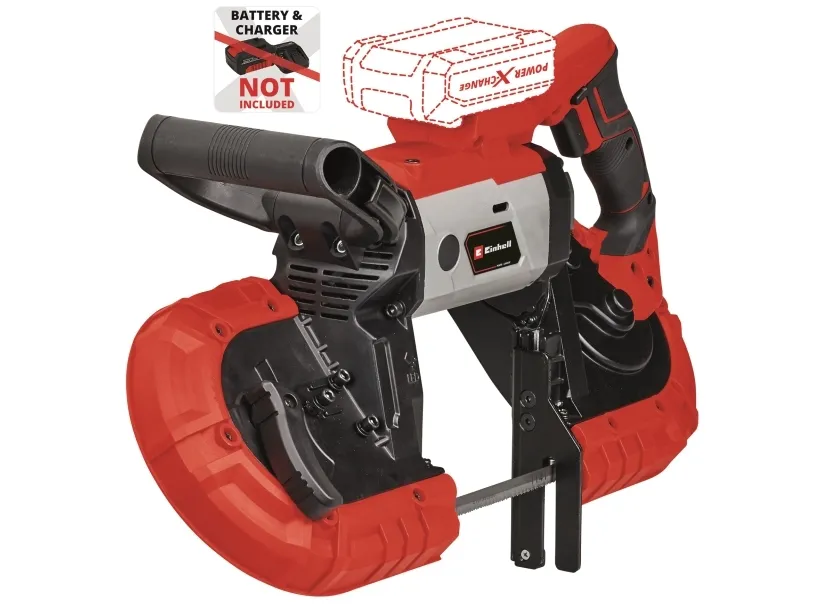 Einhell TE-MB 18/127 Li-Solo, Vandret båndsav, 11,5 cm, 12,7 cm, 45 m/min, 120 m/min, 5,5 kg - SOLO