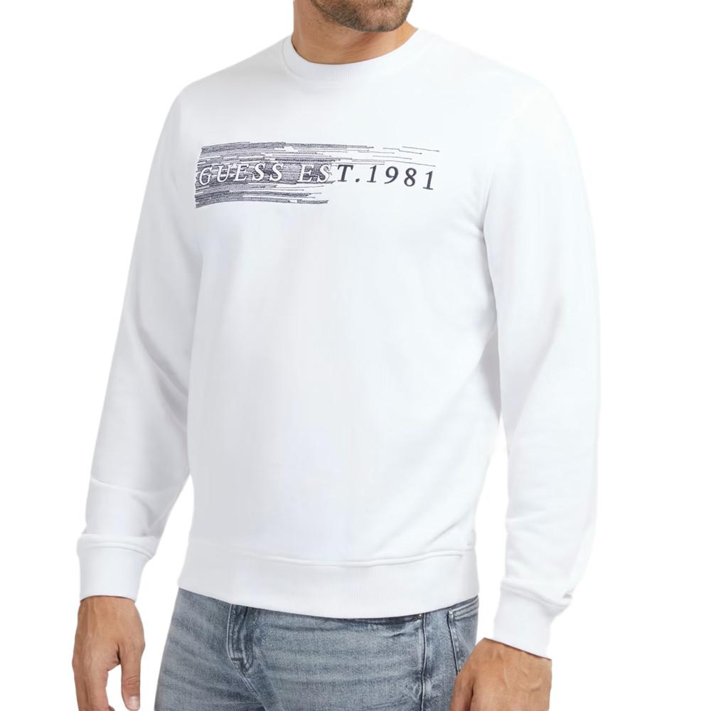 Guess Sweat Blanc Homme Guess Brode
