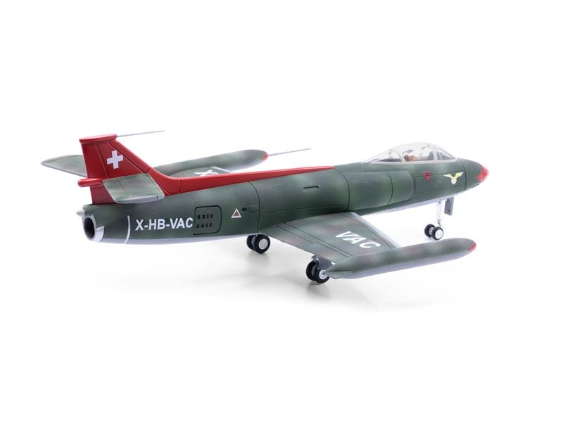 ACE FFA P-16 Jet X-HB-VAC Camo 1:72 Sammlermodell des legendären Schweizer Prototypen-Kampfflugzeugs