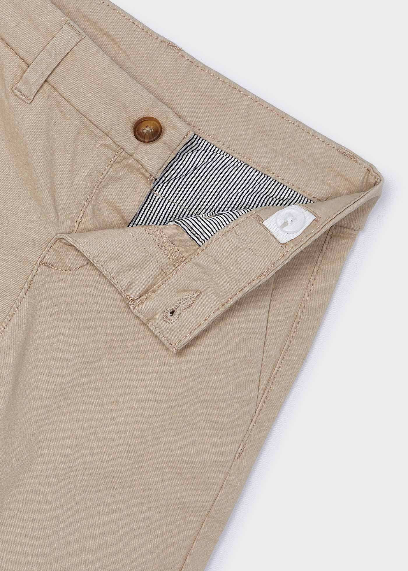 Calças chino slim de algodão Better Cotton para meninos