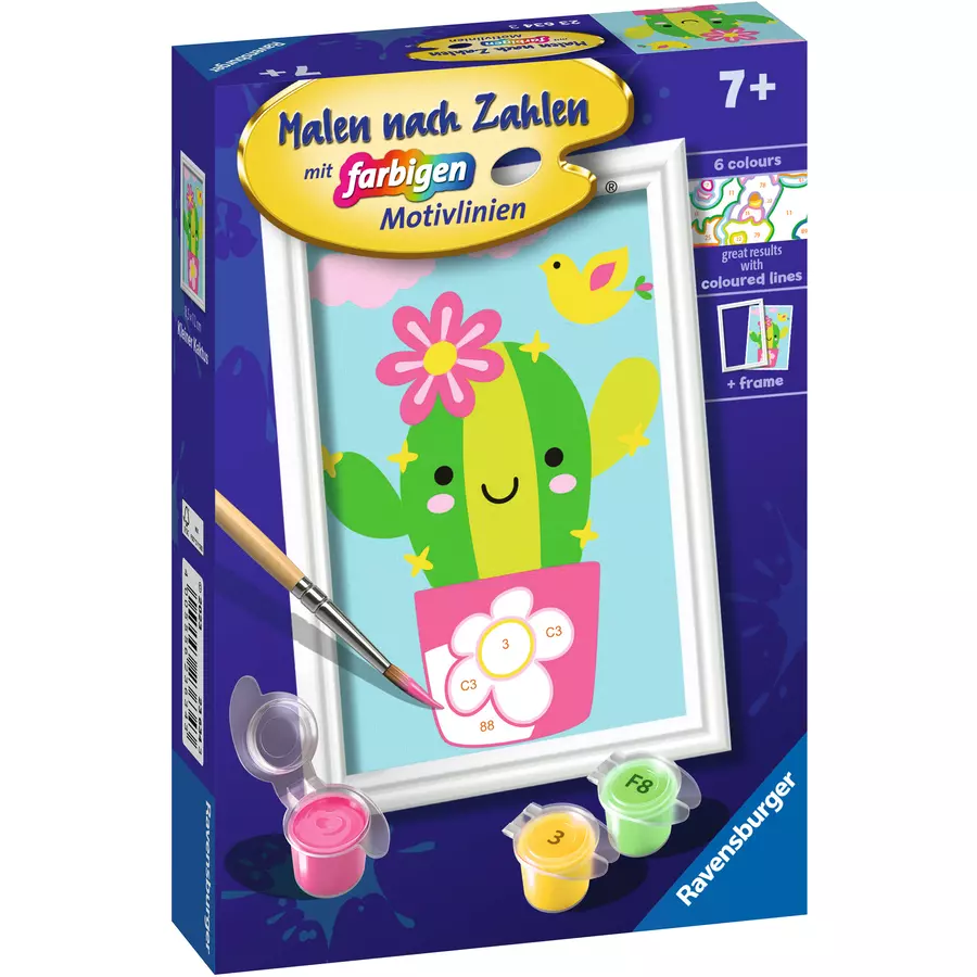 Ravensburger Malen nach Zahlen -  Kleiner Kaktus
