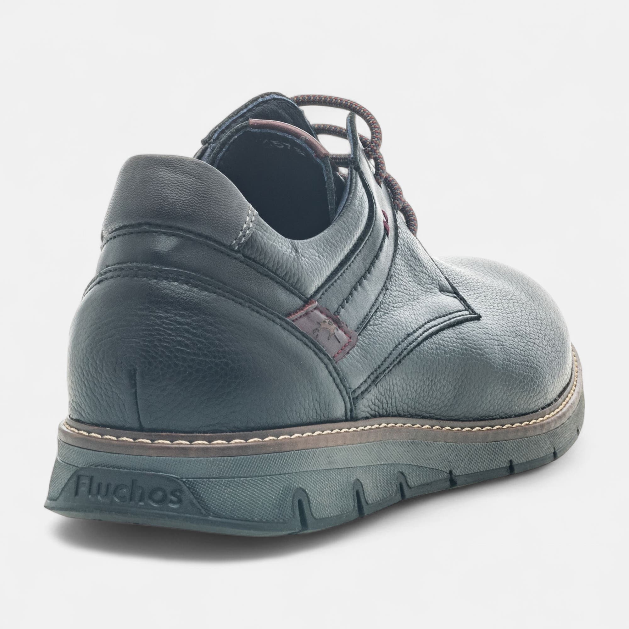 Derbies pieds sensibles Homme en cuir noir