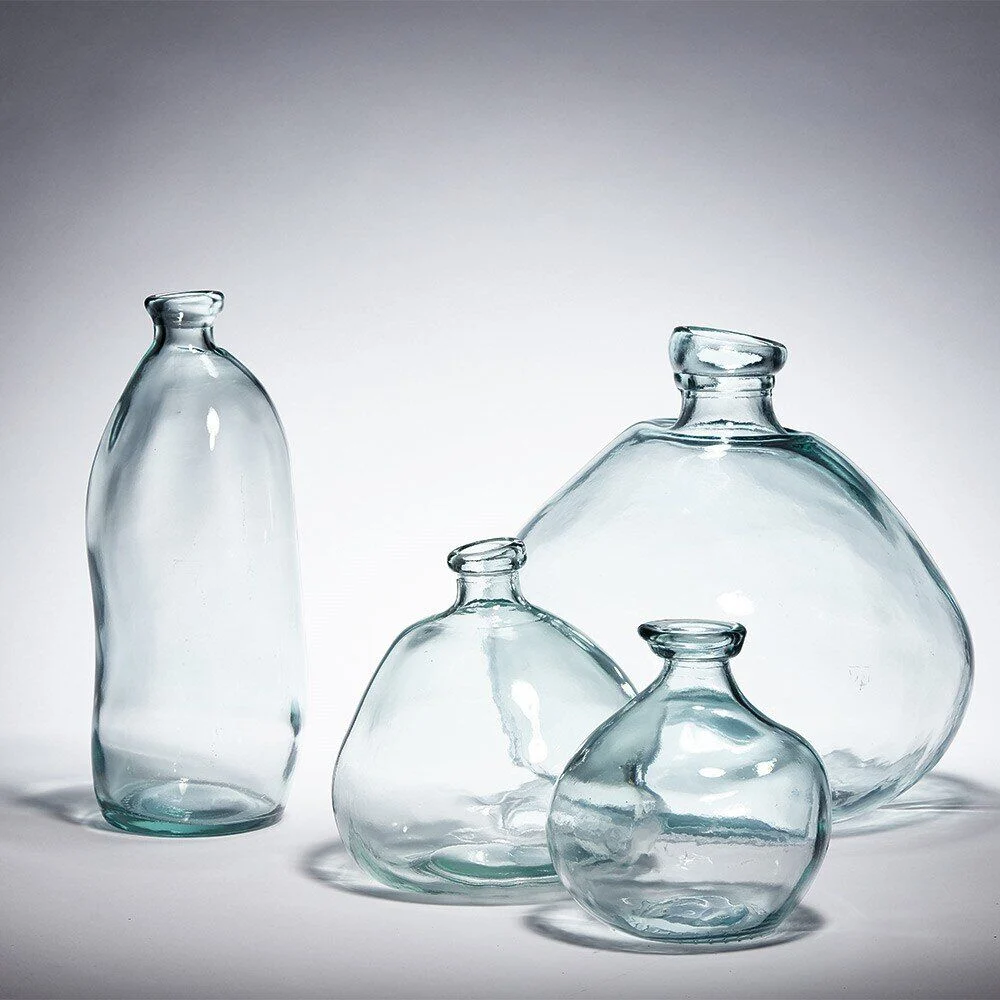 Vase Dame Jeanne Simplicity transparent Ø23 x H30 cm