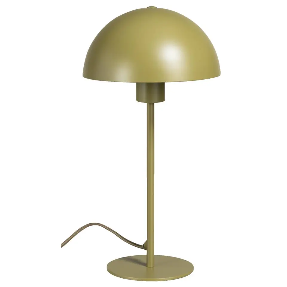 Tafellamp Yuki E27 - groen metaal - 39xØ20 cm