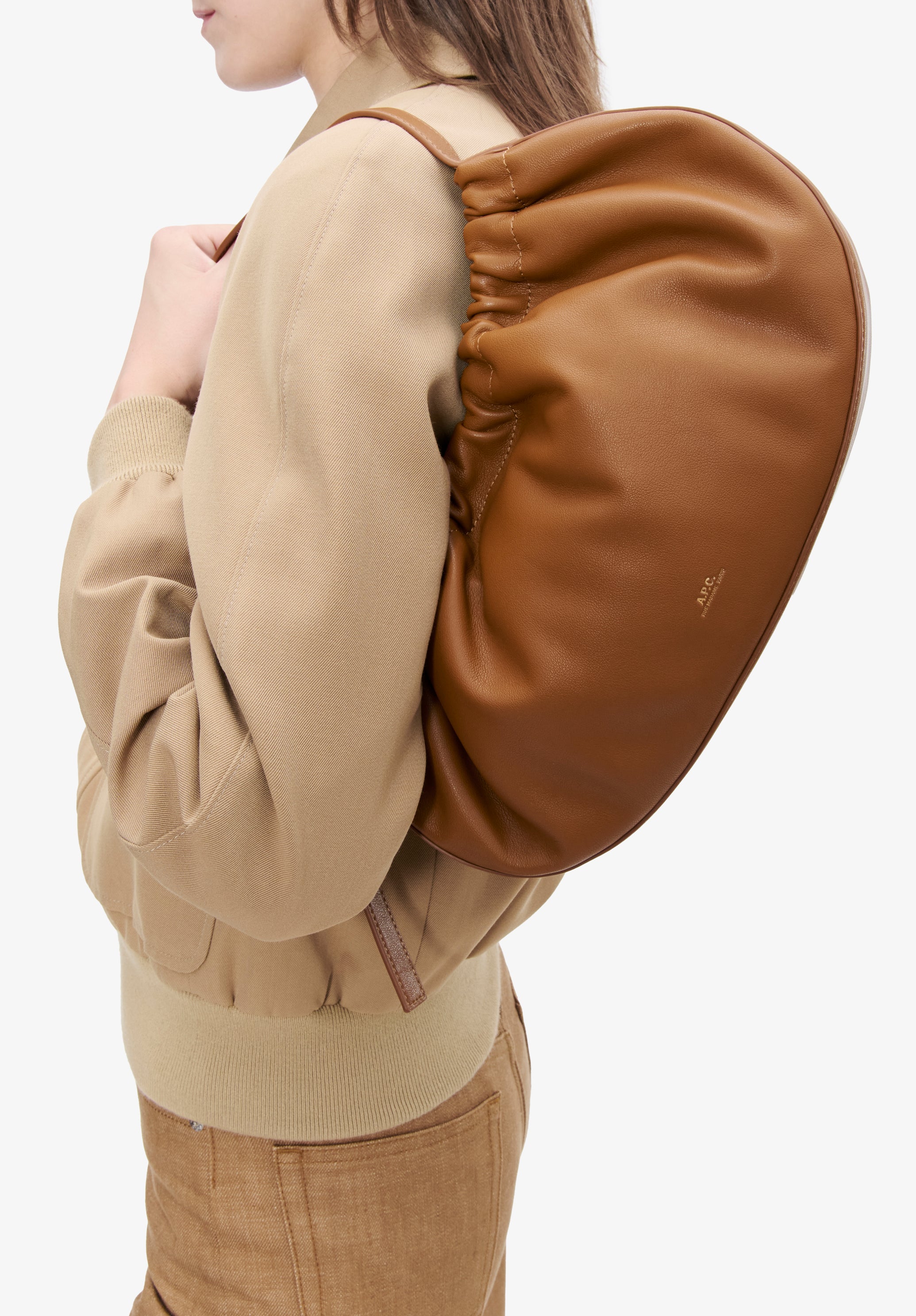 sac ninon hoop - Camel