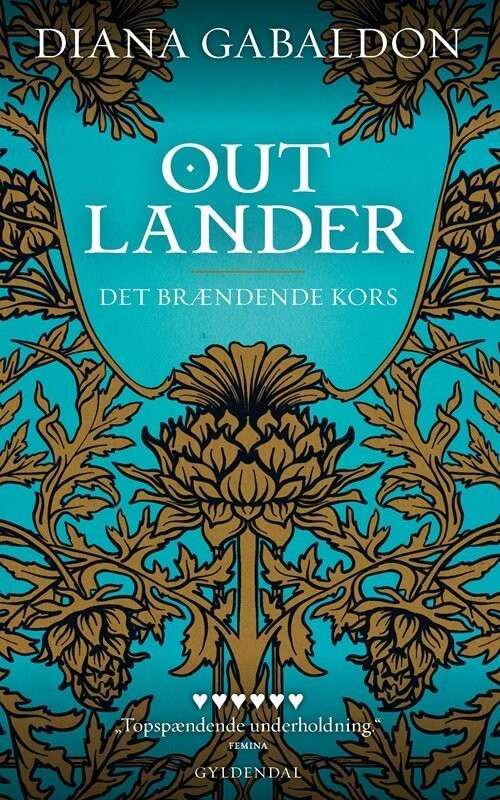 Outlander - Det Brændende Kors - Del 1 Og 2 - Bind 5 - Diana Gabaldon - Bog