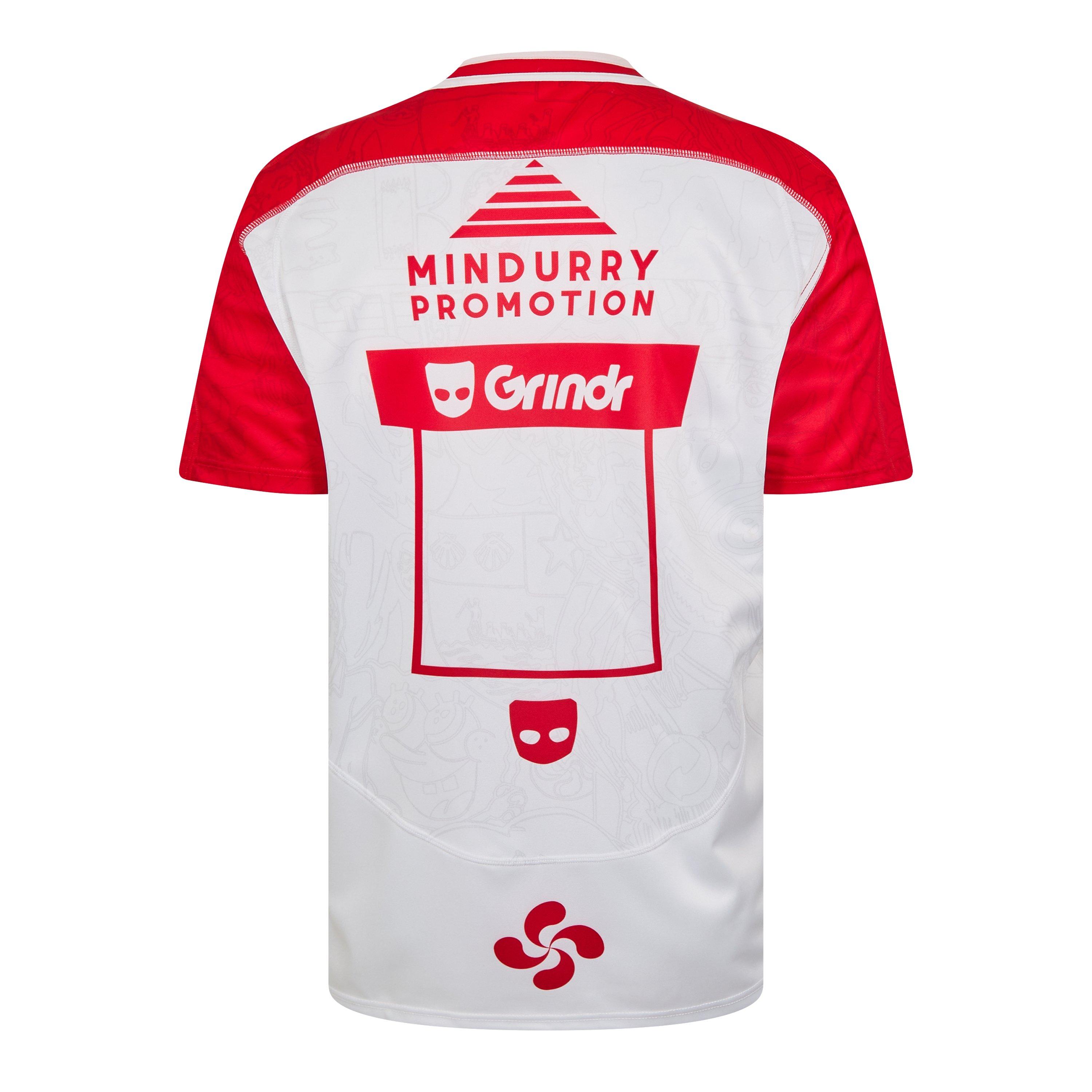Macron Biarritz Home Shirt 2023 2024 Adults