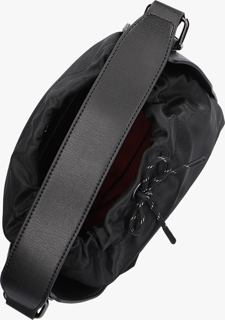 HVISK zwarte hvisk schoudertas league small twill structure