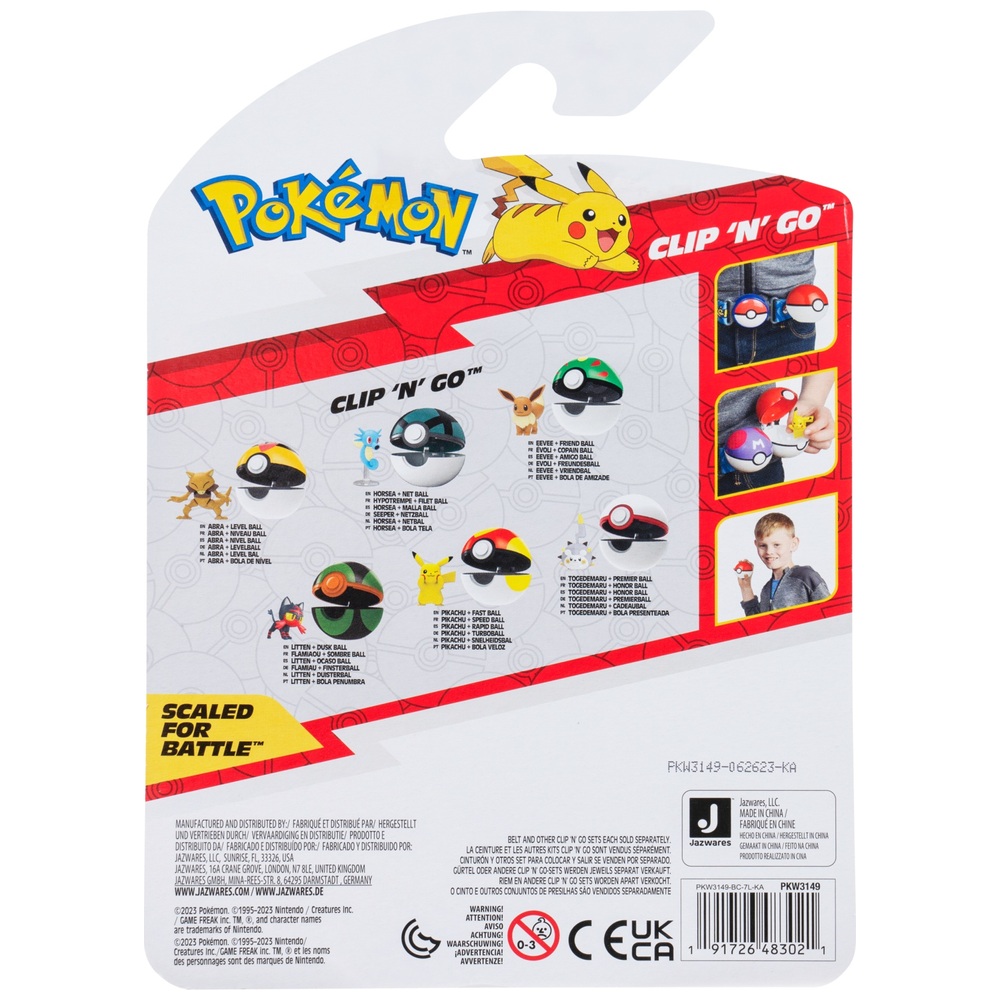 Pokémon Clip 'N' Go Togede Premierball