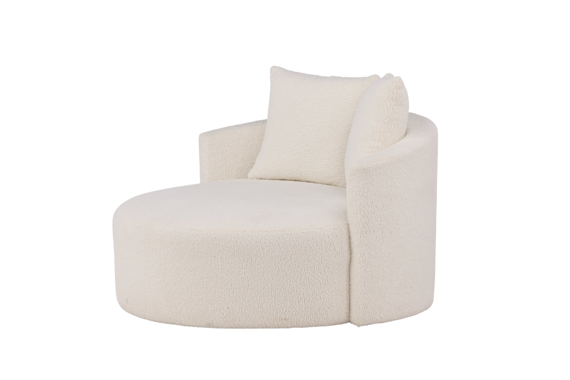 Vaian Loungefauteuil XL - Wit