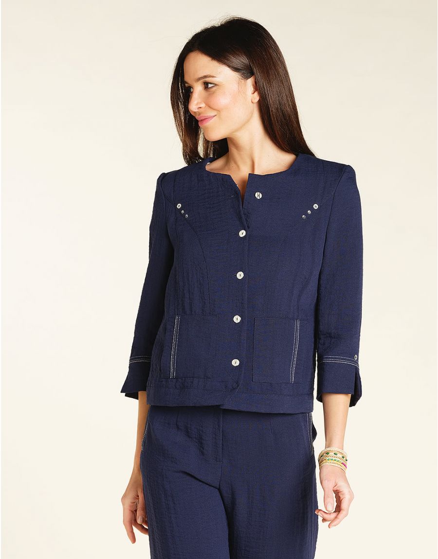 Veste chic marine