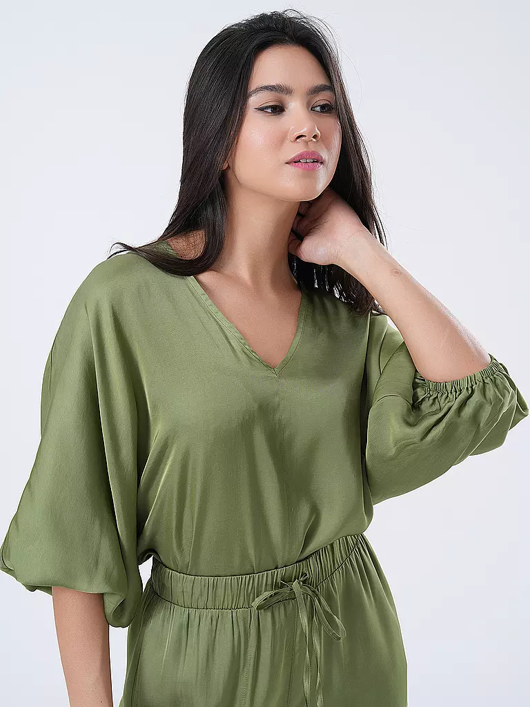 PENN&INK Blusenshirt olive