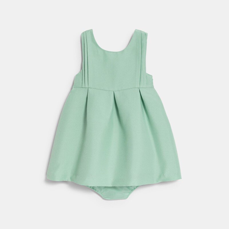 Robe chic irisée vert bébé fille Vert