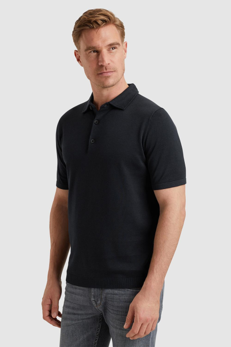 Vanguard blauwe heren polo