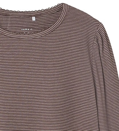 Name It Bluse - NkfOdina - Peppercorn