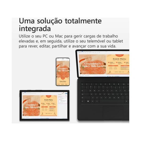 Microsoft Office 365 Pessoal PC & Mac   Android & IOS 1 Utilizador 1 Ano Digital