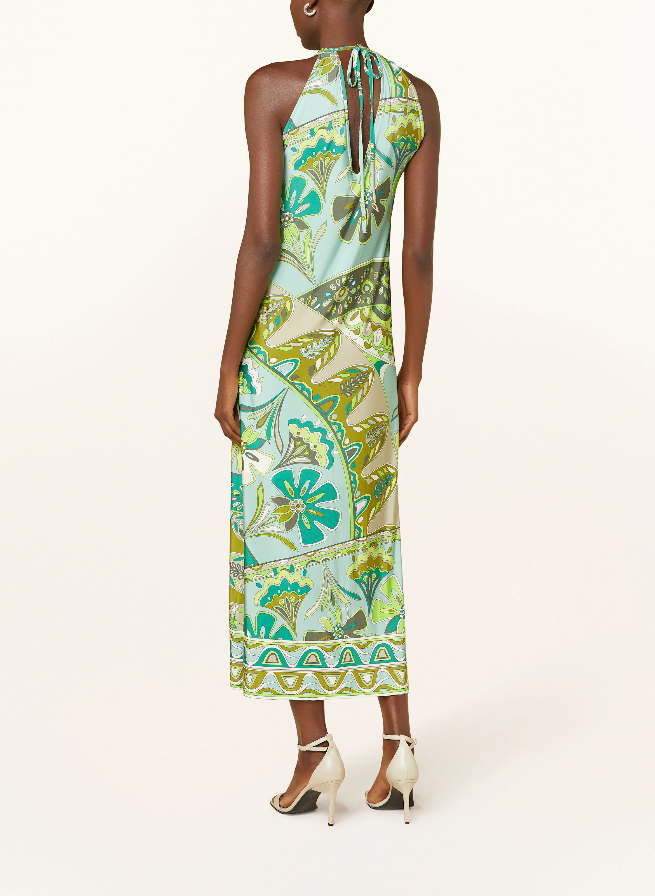 Ana Alcazar Jerseykleid mit Schmuckperlen