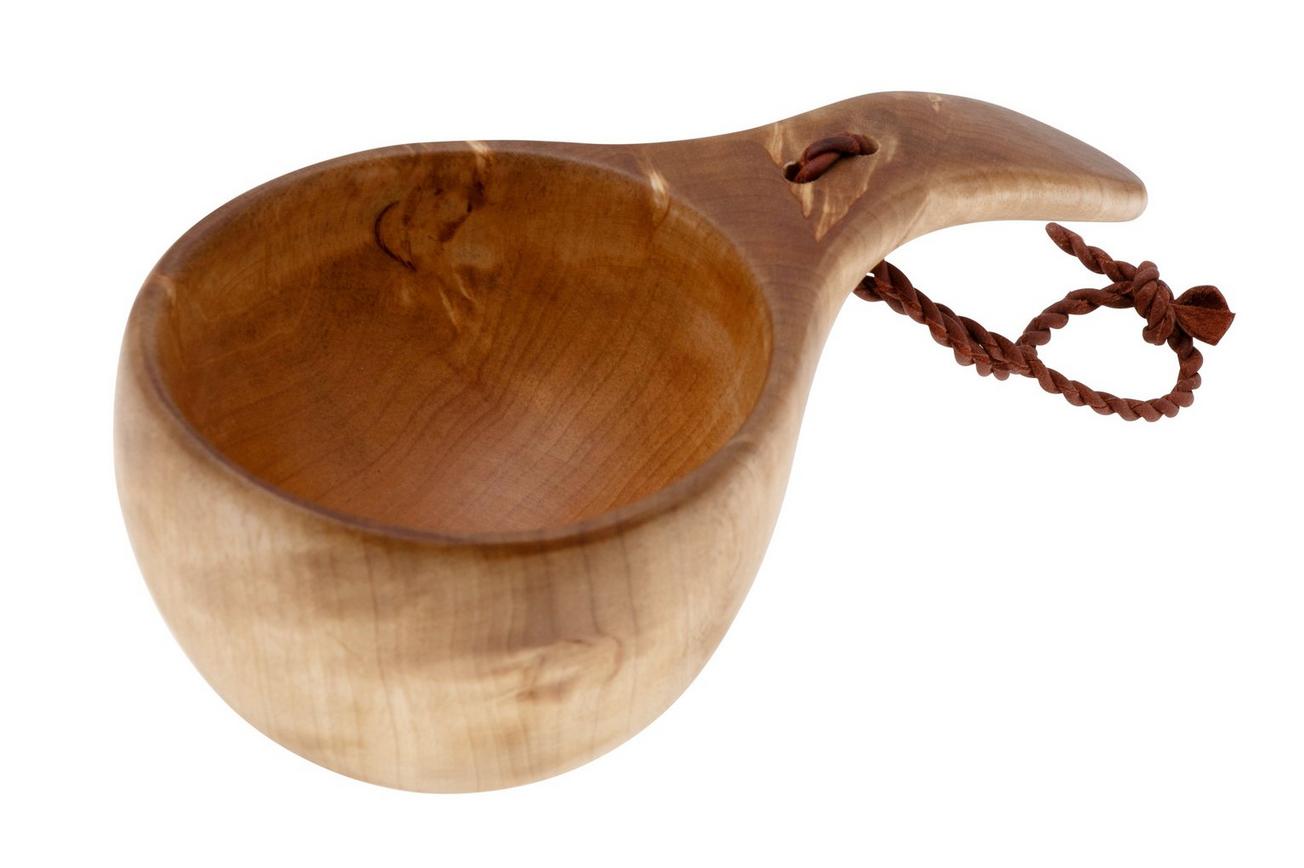 Casström Curly Birch Kuksa 16117 Classic Handle, beker