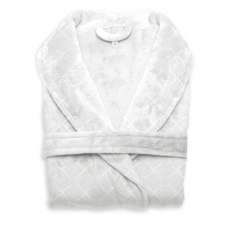 Luxe Rilievo Badjas - Wit