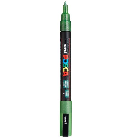 Posca Tusch - PC-3ML -  Grøn m. Glimmer