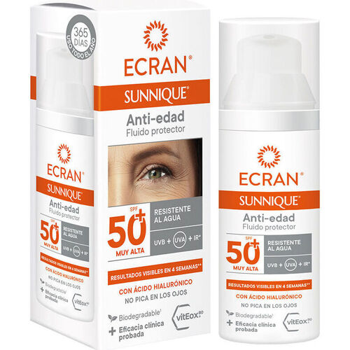 Ecran - Sunnique Anti-edad Facial Spf50+