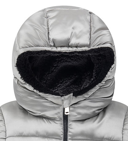 Levis Steppweste m. Fleece - Umkehrbar - Silber/Schwarz
