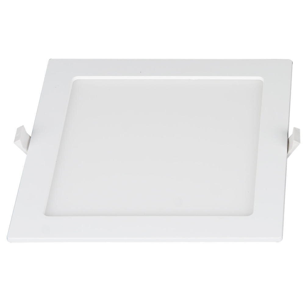 LED inbouwspot Le Mans in wit 20W 1800lm IP44 vierkant