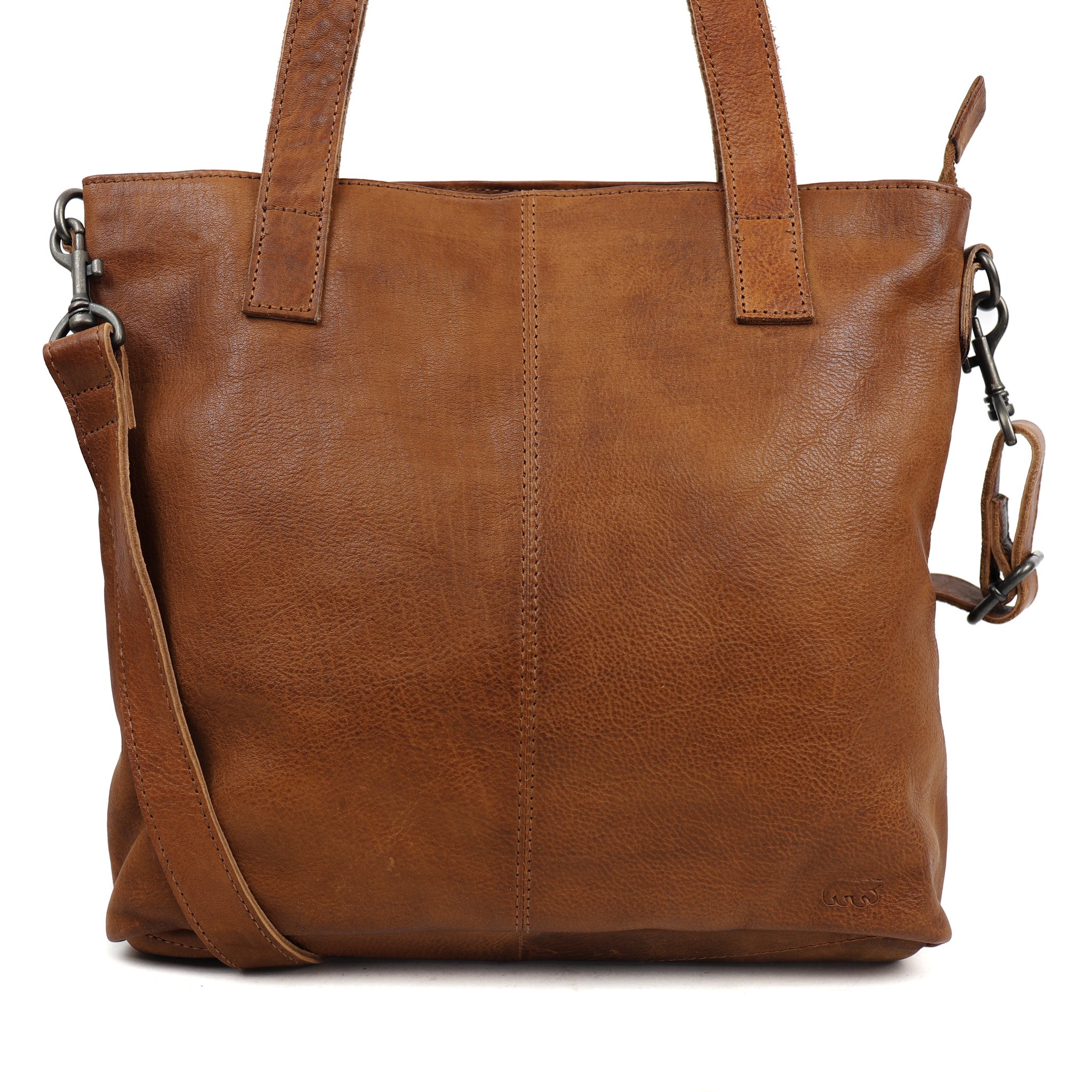 Hand-/schoudertas 'Jilke' cognac Cognac