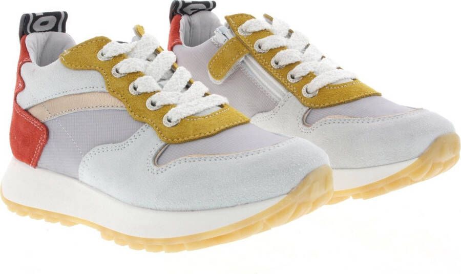Develab Meisjes Veterschoenen 41334-399 Sneaker Geel