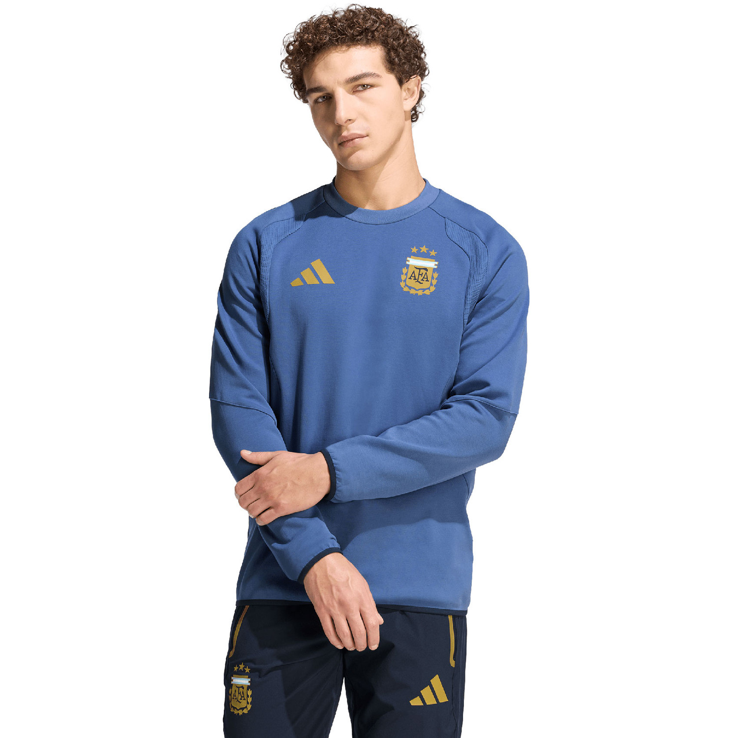 adidas Argentinië Tiro Travel Crew Top WK 2026